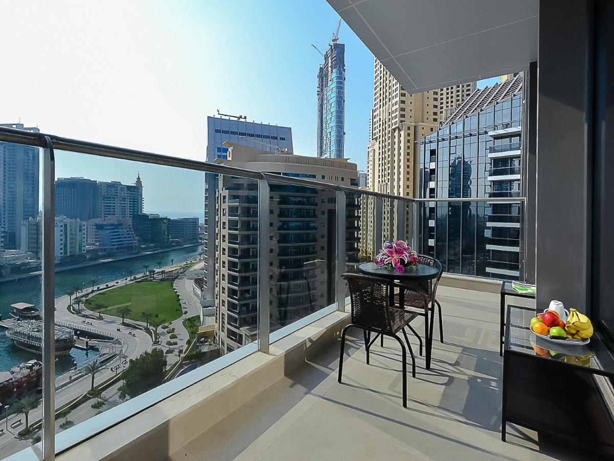 Ferienwohnung KeyOne - 1BR in Sparkle Tower Dubai Exterior foto