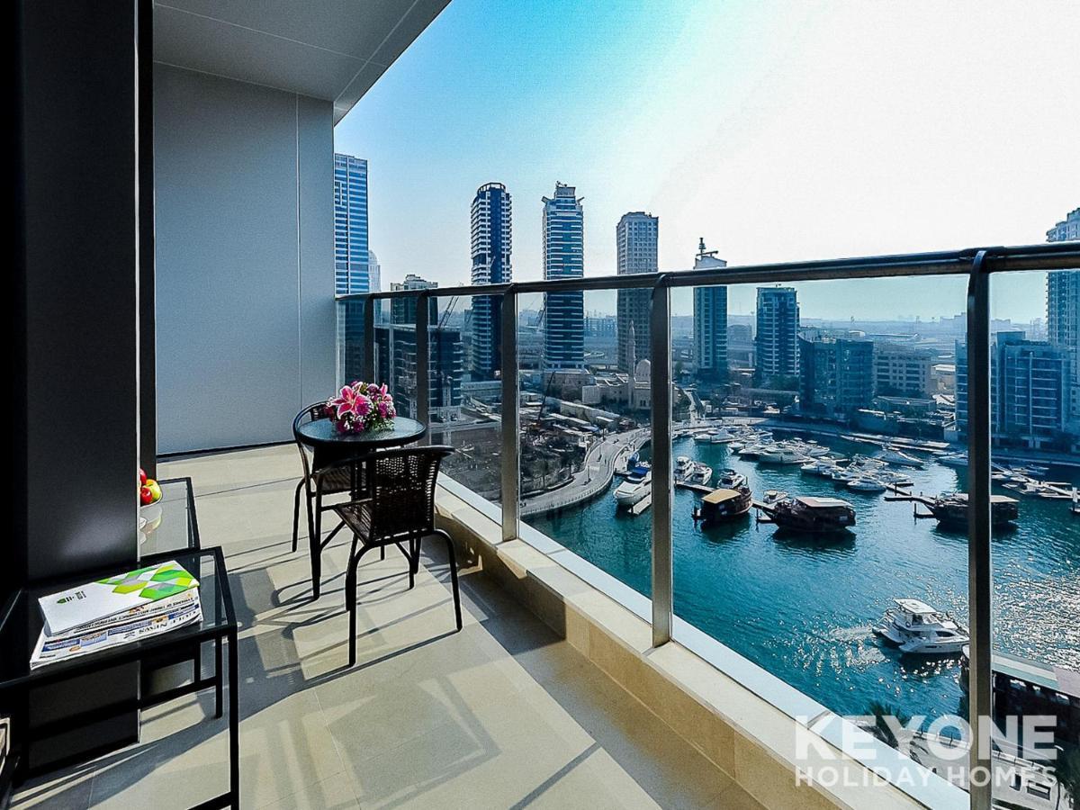 Ferienwohnung KeyOne - 1BR in Sparkle Tower Dubai Exterior foto