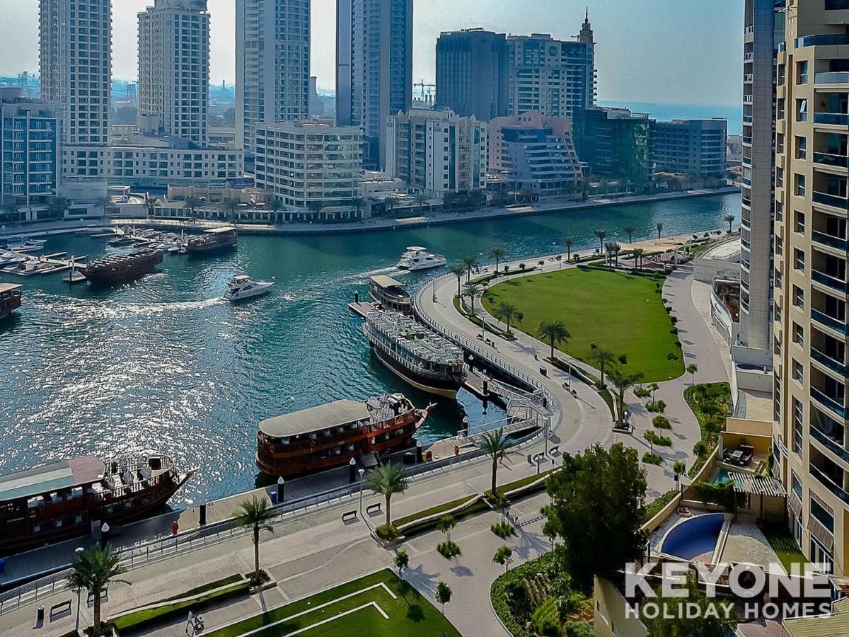 Ferienwohnung KeyOne - 1BR in Sparkle Tower Dubai Exterior foto